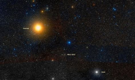 Gacrux Gamma Crucis Star Type Name Location Constellation Star
