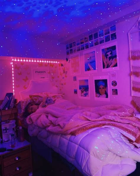 Baddie Aesthetic Room Ideas Led Lights Using Mirrors As Art Work Is A