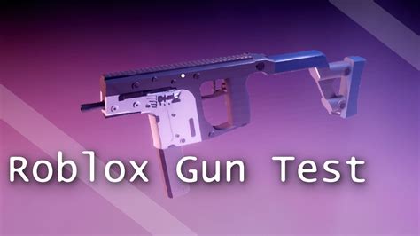 Roblox Gun Dev Youtube