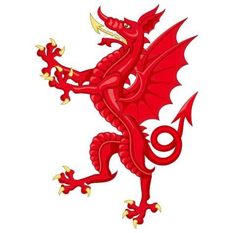 Filewelsh Dragonsvg Wikimedia Commons Welsh Dragon Celtic Dragon