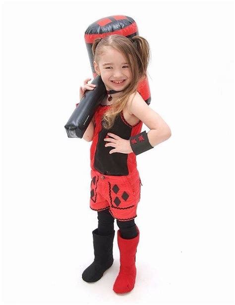 My Little Girl As Harley Quinn ️ Harley Quinn Costume Pinterest