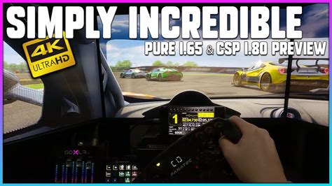 Assetto Corsa Pure 165 Csp 180p Absolutely Incredible Mods 4k