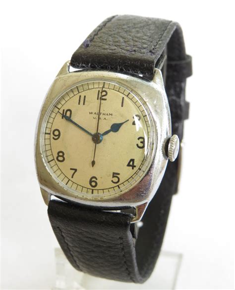 Unusual 1930s Waltham Premier Wrist Watch La197095