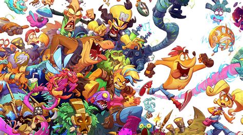Crash Bandicoot 4 Its About Time Concept Art And Characters