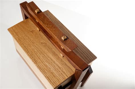 Japanese Style Wooden Jewelry Box Exclusive Christmas T Modern Ash