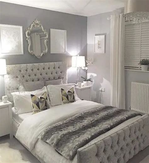 37 Beautiful Silver Bedroom Ideas To Add More Luxury To Your Home