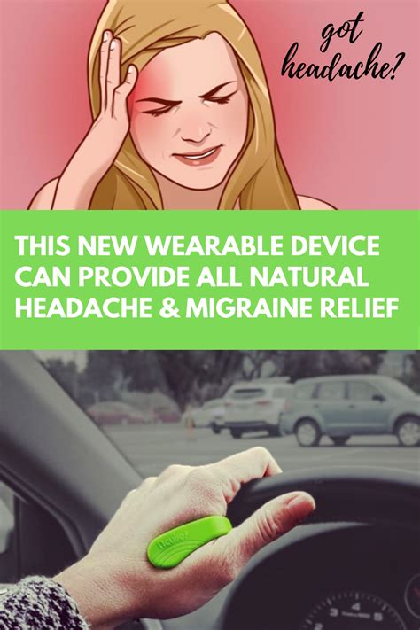 This New Wearable Device Can Provide All Natural Headache And Migraine