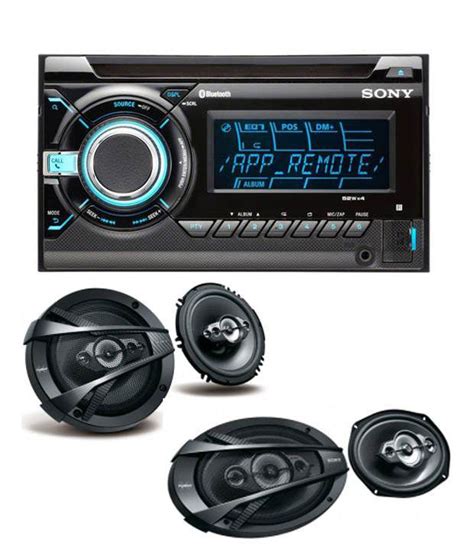 Sony Wx Gt99bt Car Stereo Double Din Xs N16502 16cm 5 Way