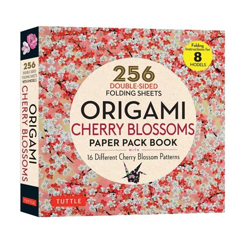 Origami Cherry Blossoms Paper Pack Book 9780804854276 Tuttle Publishing