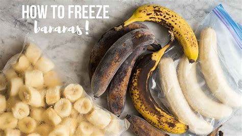 How To Freeze Bananas Ways The Recipe Rebel Youtube