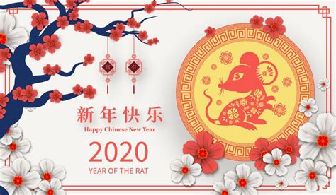 Beginnings of greetings and sayings. Year of the Rat - Chinese New Year 2020 wallpaper - Happy ...