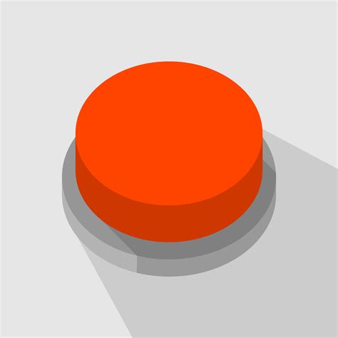  Vector for free use: Red Button