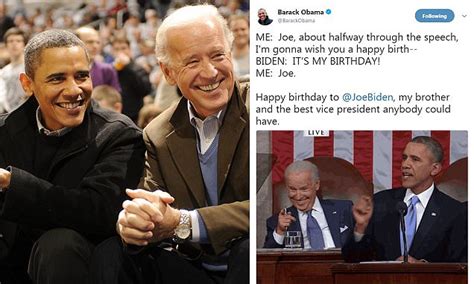 Barack Obama Wishes Joe Biden Happy Birthday With A Meme Daily Mail