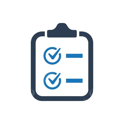 Checklist Icon Checklist Test Choice Vector Checklist Test Choice
