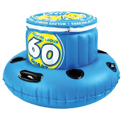 Sportsstuff 40 1010 Swimming Pool Lake Inflatable Floating Cooler 60