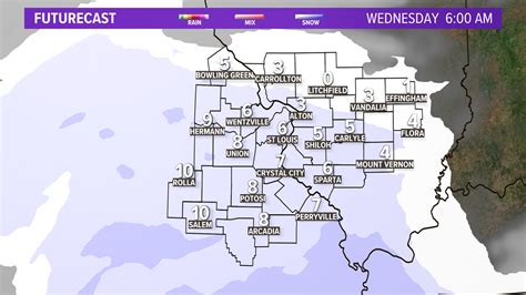 When To Expect More Snow In St Louis On Wednesday Ksdk Com
