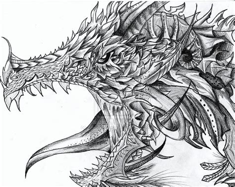 Stunning And Realistic Dragon Drawings From Around The World  4