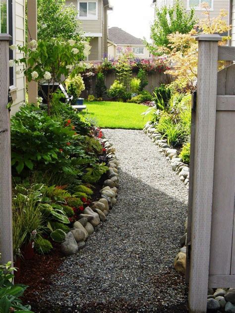 Side House Landscaping Ideas With Rocks 28 Backyard Garden Design