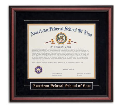 Custom Diploma Frame Project Moslow Wood Products Virginia