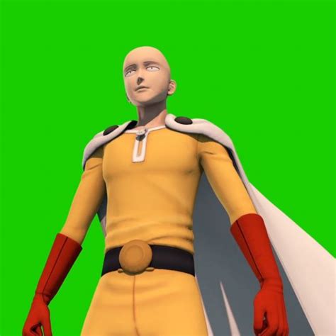 Saitama One Punch Man 3d Animation Pixelboom