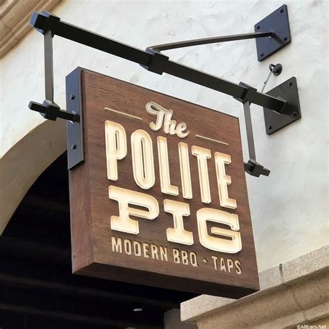 The Polite Pig Restaurant Coming To Disney Springs Allears Net