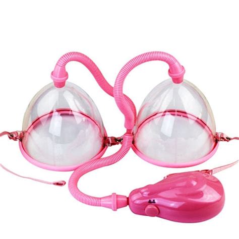 Breast Enlargement Vacuum Pump With Twin Cups Breast Enlarge Pump