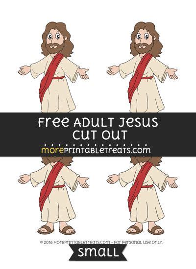 Free Adult Jesus Cut Out Small Childrens Church Crafts Jesus