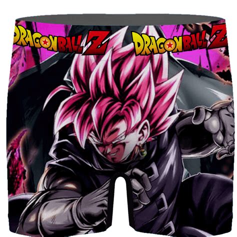 Dragon Ball Goku Black Ssj Rose Card Art Mens Underwear Saiyan Stuff