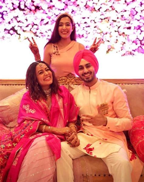 Inside Pictures From Neha Kakkar And Rohanpreet Singhs Pre Wedding Ceremonies The Etimes