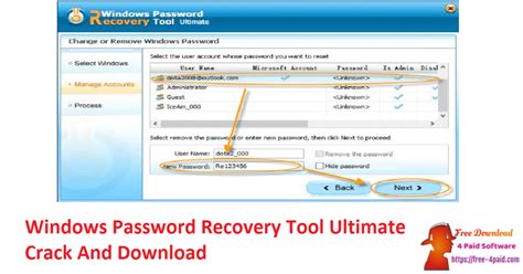 Windows Password Recovery Tool Ultimate 7123 Crack Updated