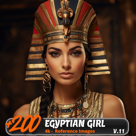 Artstation Egyptian Girl Vol 11 4k Reference Image