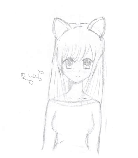 20 Latest Anime Girl Beginner Simple Easy Drawings Of Girls Laily Azez