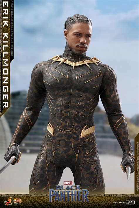 Black Panther Movie Killmonger Head Sculpt Hot Toys Update The