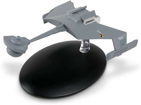 Eaglemoss Star Trek Klingon D7 Battle Cruiser Starship Die Cast Model