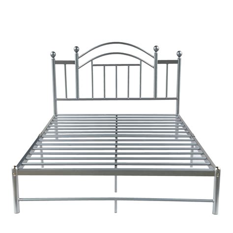 Check spelling or type a new query. Full size Metal Platform Bed Frame with Headboard and ...