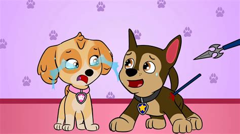 Paw Patrol Chase X Skye Are You Okay Chase By Biuchoco On Deviantart