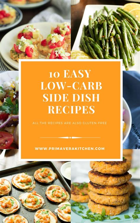 10 Easy Low Carb Side Dish Recipes Primavera Kitchen