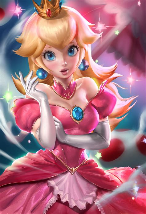 Princess Peach Toadstool Wallpapers Arte Super Mario Princesa Peach