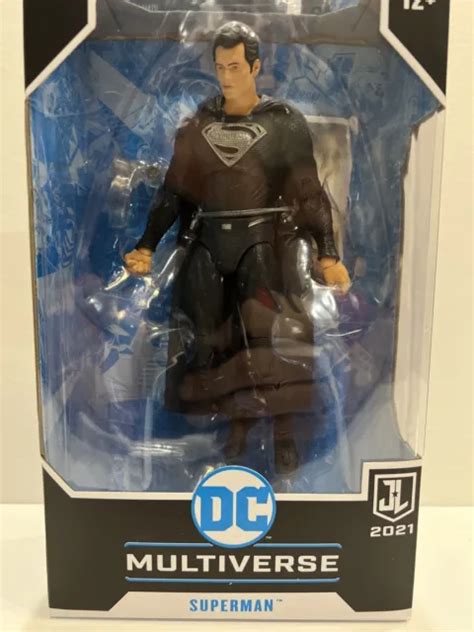 Mcfarlane Toys Dc Multiverse Superman Black Suit Zack Snyder Justice