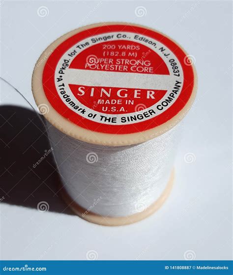 Vintage Singer Thread Made In The Usa Editorial Photography Image Of Singer American 141808887