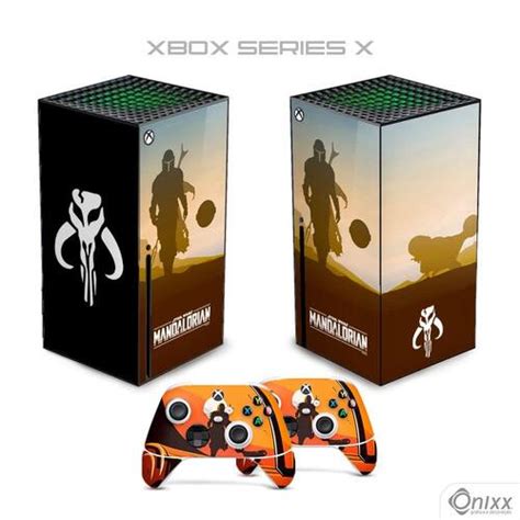 Skin Xbox Series X Adesiva Mandalorian Extra