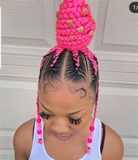 Braided hairstyles are by far the oldest way to style your hair. Pin on Black girl braids
