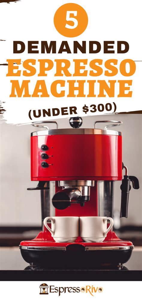 machine espresso under
