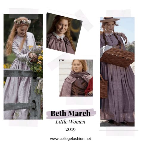 Beth March In Little Women 2019 Eliza Scanlan Little Women Costumes