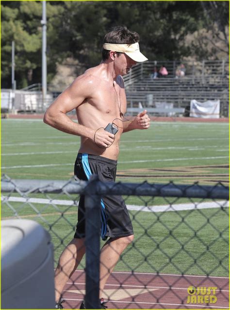Jerry Oconnell Shows Off Fit Body While Running Shirtless Photo 3144209 Jerry Oconnell