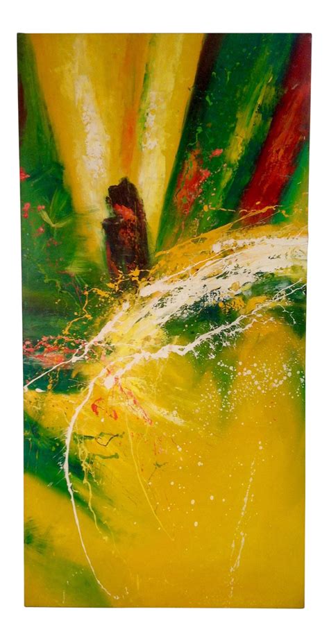 Gerhard Richter Style Abstract Painting on Canvas | Abstract painting, Canvas painting, Painting