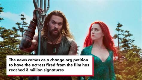 Amber Heards Aquaman 2 Role Sinks To 10 Minutes Firing Petition