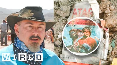 Excavating The Atari Et Video Game Burial Site Gamelife Wired Youtube