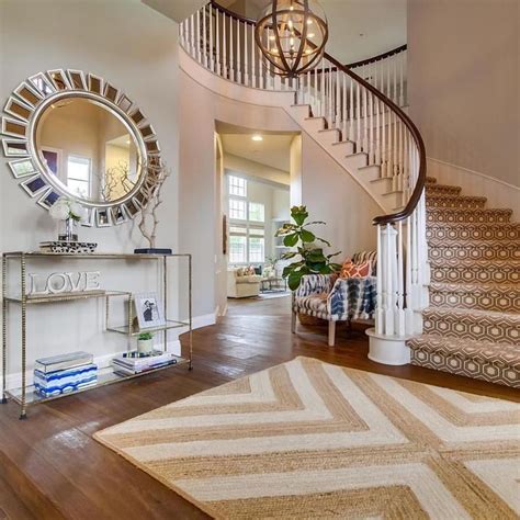 Beautiful Foyer With Gold Accents Via Ourlivesourstyle Wall Color Is Miners Dust Dec786 And
