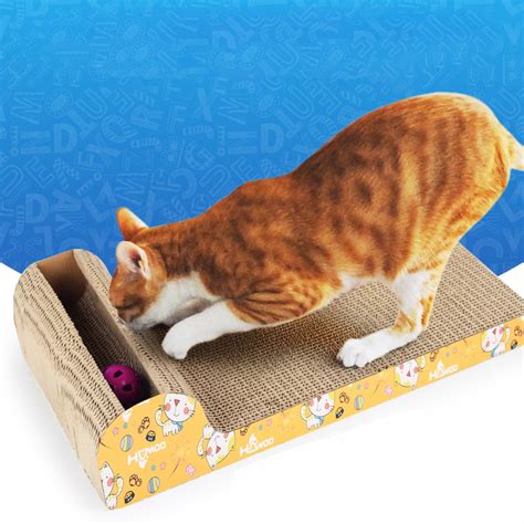 Tuscom Cat Scratch Pad Scratcher With Catnip Scratching Posts Cat Toy
